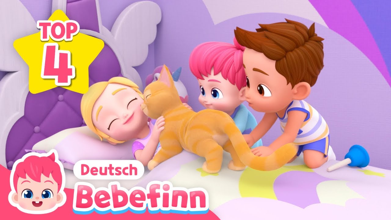 [TOP4] Guten Morgen Lied | Kinderlieder Mix | Sing mit Bebefinn | Bebefinn Deutsch - Kinderlieder