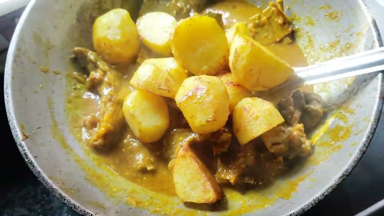 Aj barite mutton biryani banalam