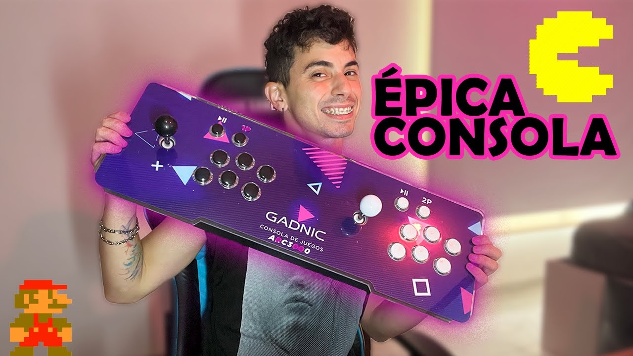 REVIEW CONSOLA RETRO ARC300 DE GADNIC
