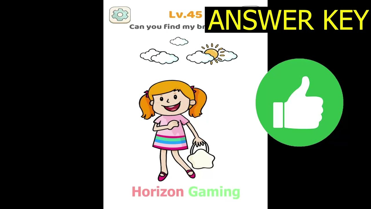 Tricky Brain Story Dop Puzzle LEVEL 45 Can you find my breakfast - New Update Gameplay Walkthrough
