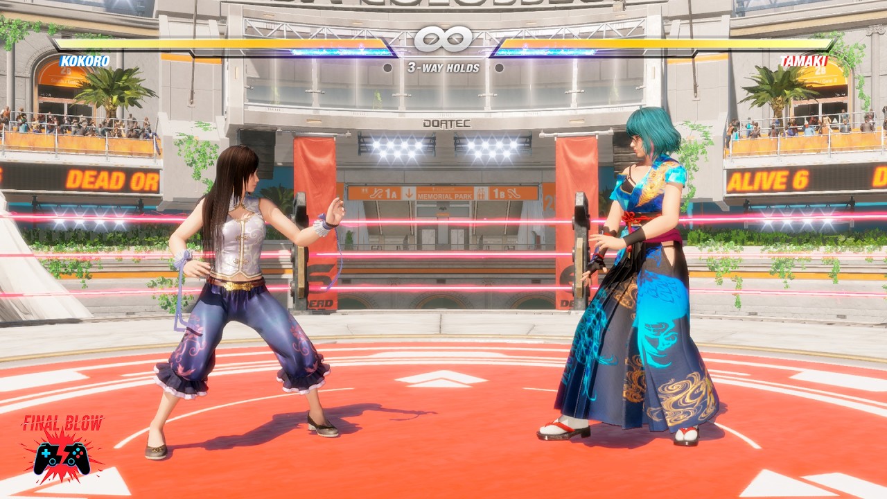 KOKORO vs TAMAKI | Dead or Alive 6 (HARDEST AI)