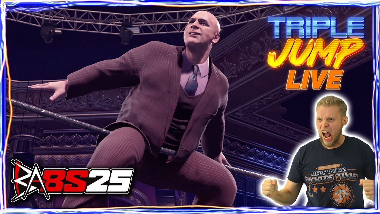 PLAYSTATION NATION OF DOMINATION  - WWE 2K25 [Part 3] | TripleJump Live!