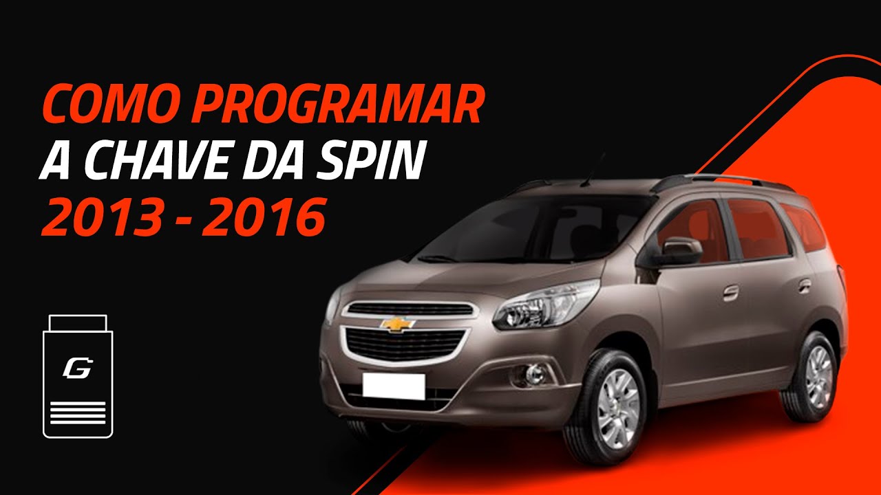Programando chave no Chevrolet Spin 2016 com a Fácil