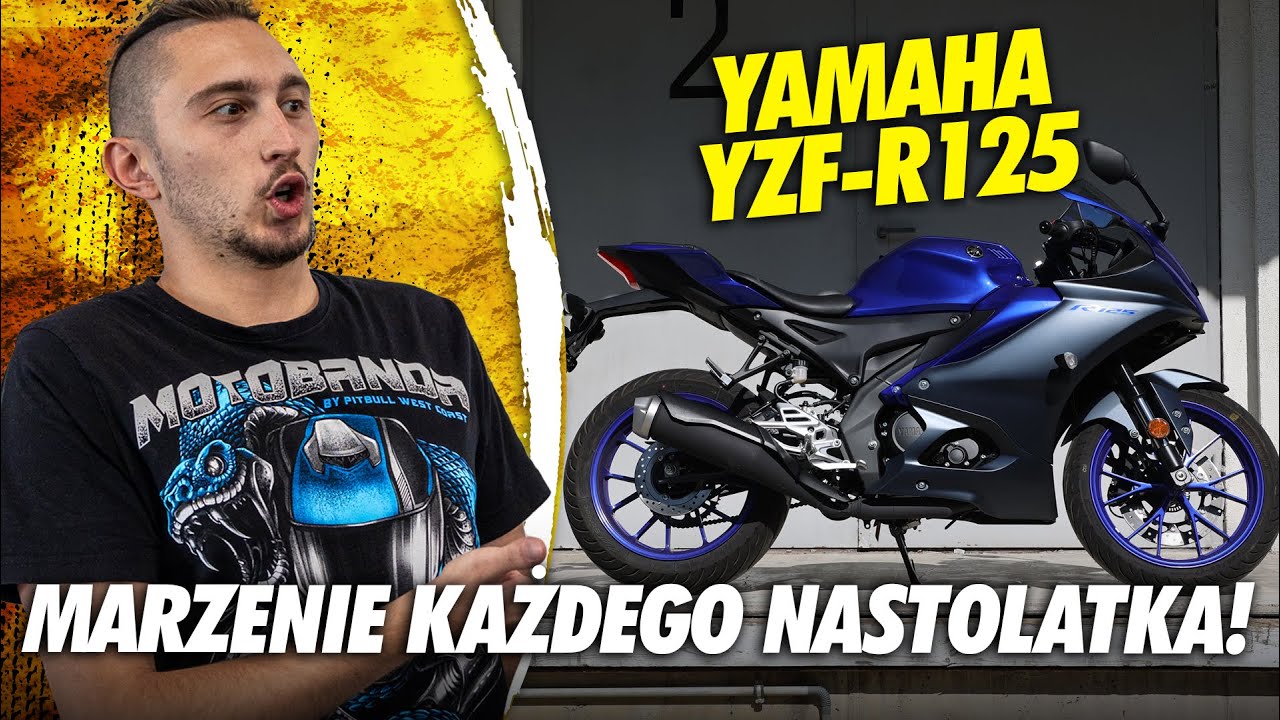 Motocykl SPORTOWY na KAT B i A1? YAMAHA R125