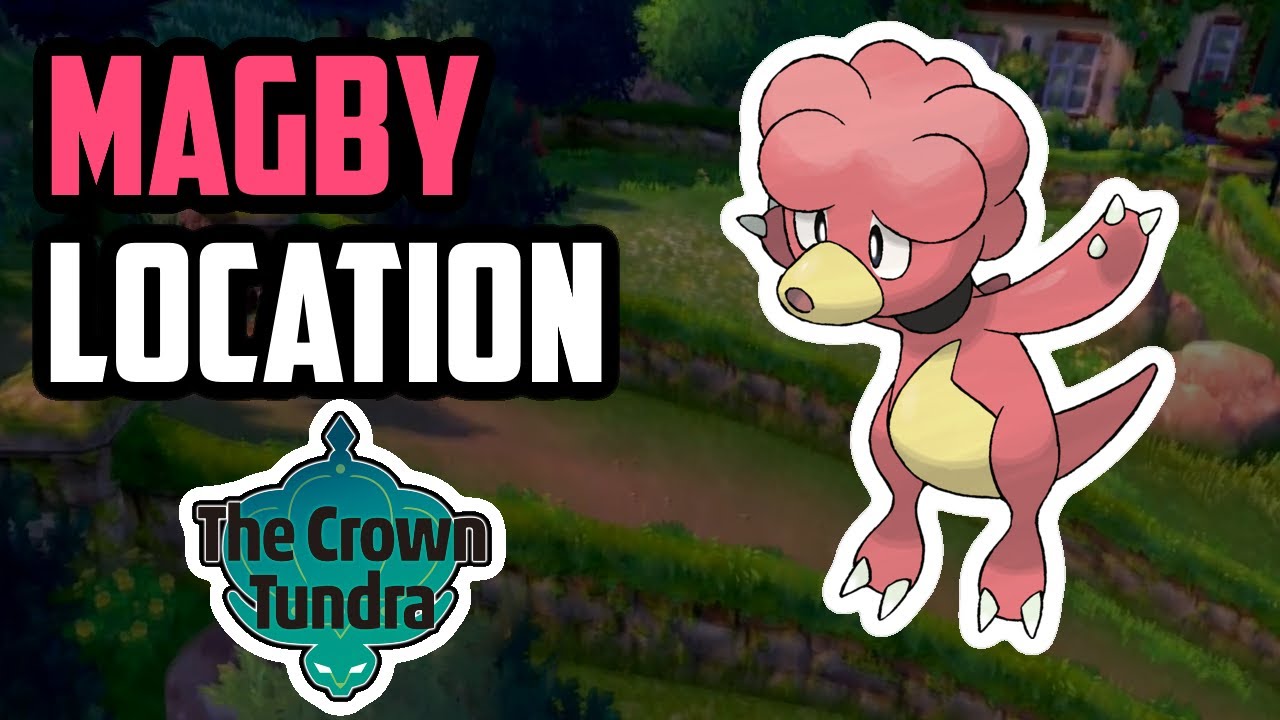 Как поймать Мэгби - Pokemon Sword & Shield (DLC)