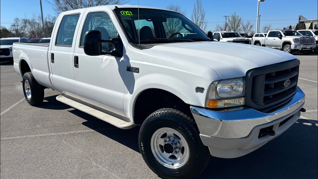 Тест-драйв Ford F-350 XL SRW 6.8 V10 2004 года и обзор пробега 147 000 миль