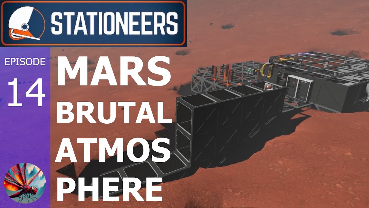 Mars BRUTAL - Контроль атмосферы [Stationeers Mars Сезон 2 (E-014)]