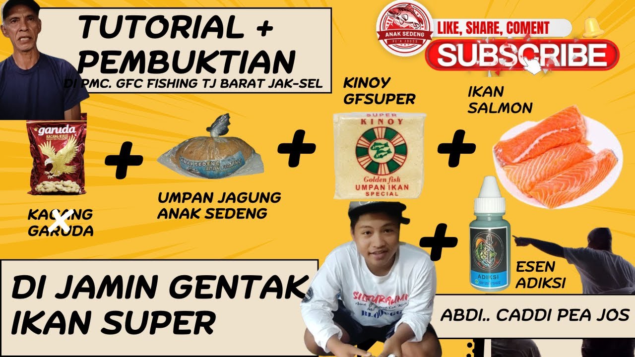 KARENA KACANG GARUDA BISA DAPET BABON⁉️ TUTORIAL + PEMBUKTIAN DI PMC. GFC FISHING #mancing #fishing
