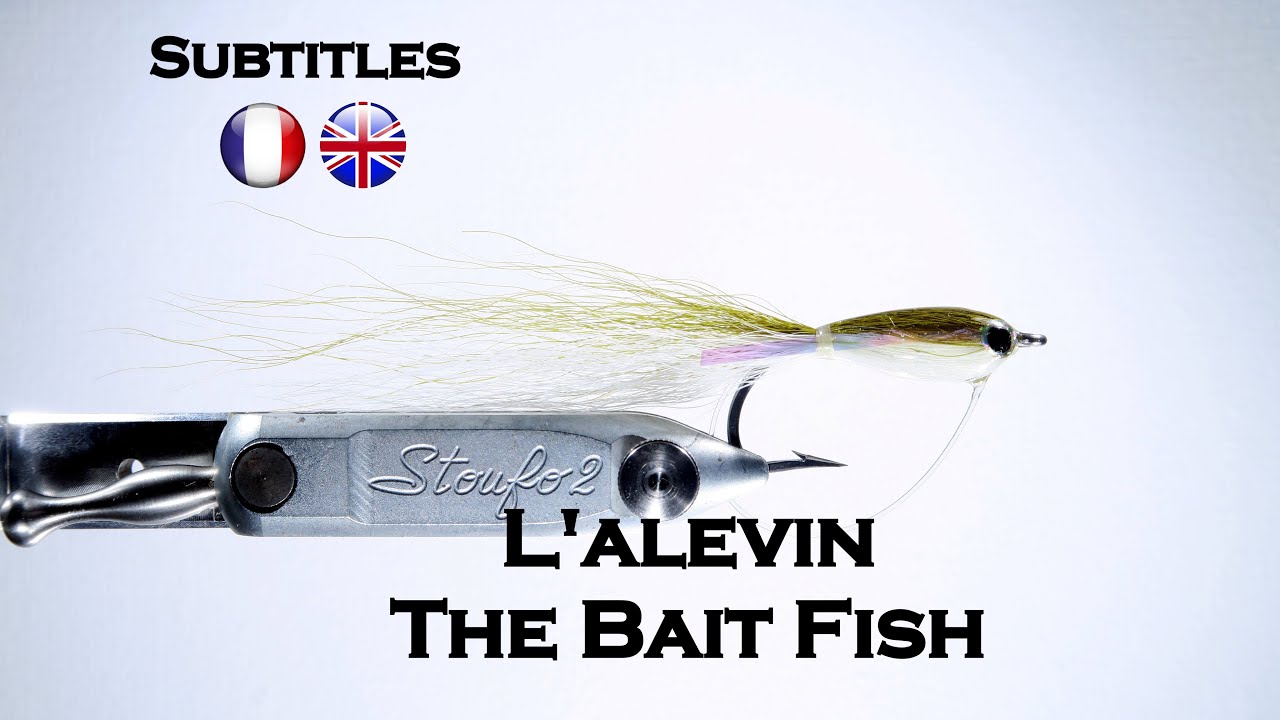 Montage Mouche Mer - Saltwater Fly Tying (The Bait Fish)[ Mouche &agrave; Bar - Seabass Fly ] Loon UV Clear