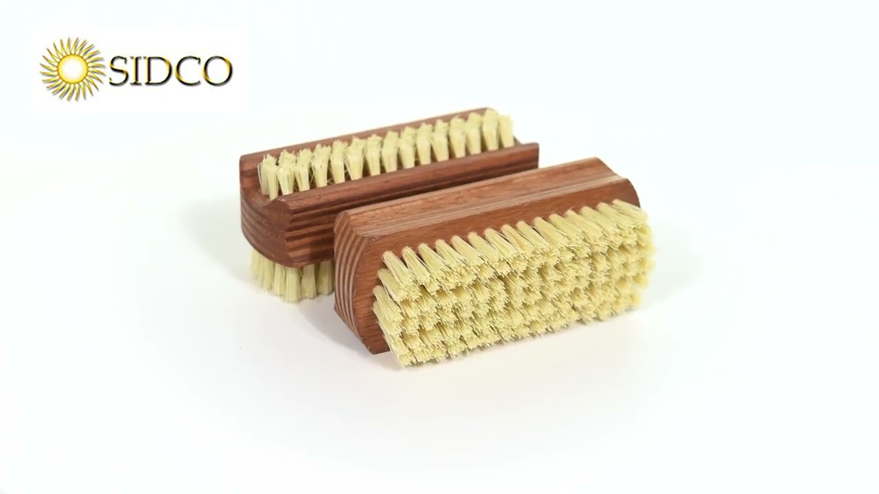 Nagelb&uuml;rste Schichtholz Waschb&uuml;rste Handwaschb&uuml;rste Naturfibre helle Handb&uuml;rste 0505