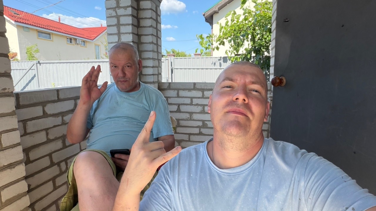 С БАТЕЙ НА ДАЧЕ ПОКАЗЫВАЕМ ПРОДЕЛАНУЮ РАБОТУ