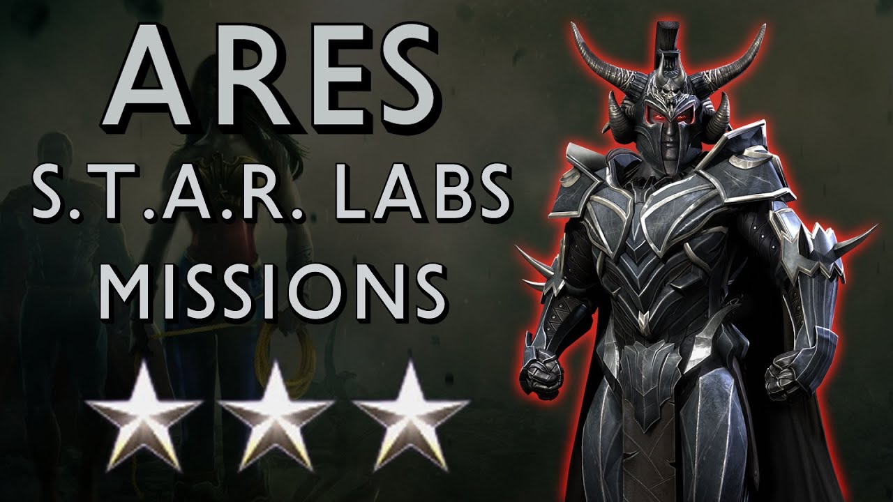 Injustice: Gods Among Us - Ares S.T.A.R.S. LAB Missions 232-240 ✩✩✩ [1080p] TRUE-HD QUALITY