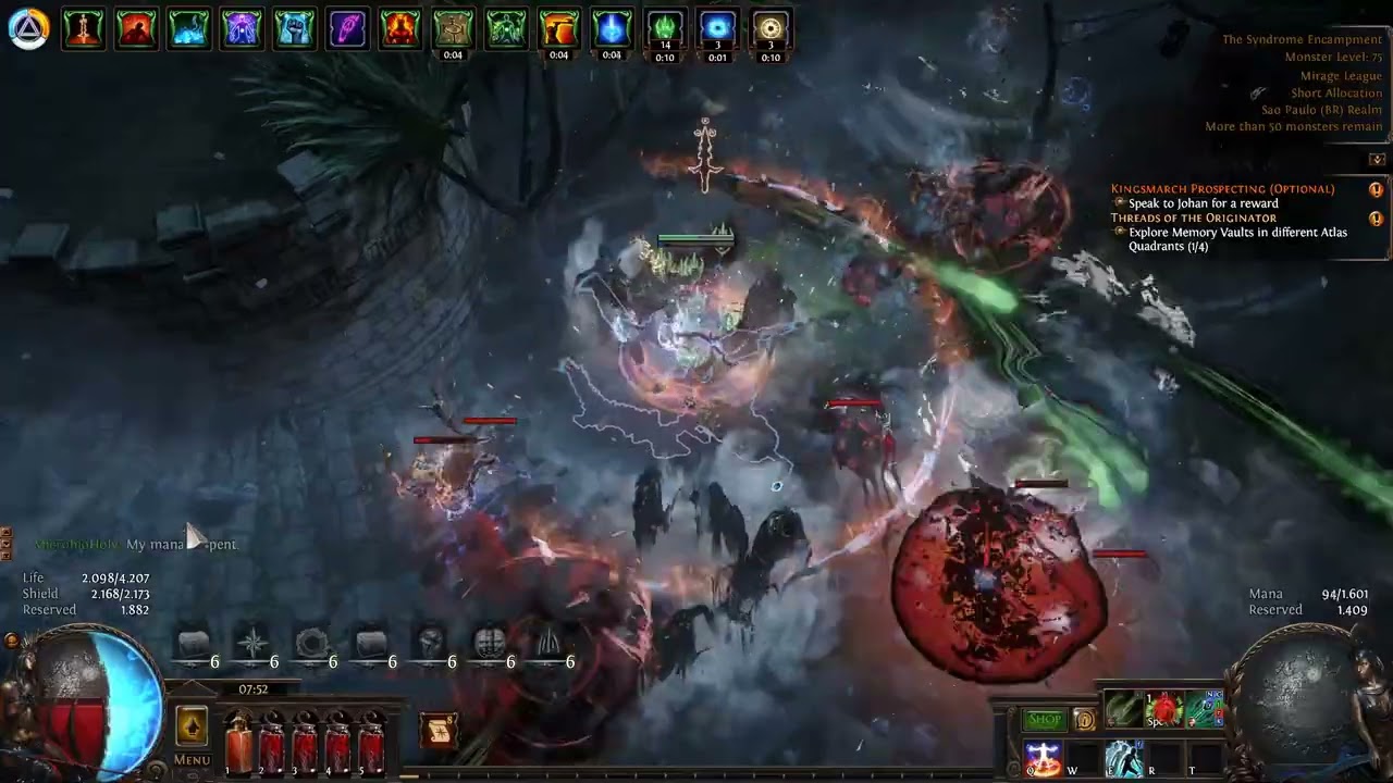 Ethereal Knives inquisitor 3.28  Wave 15 simulacrum.