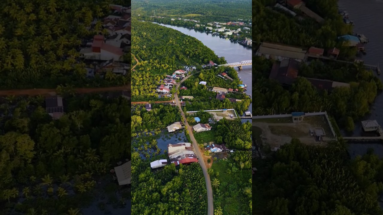 Pesaguan kiri best view#pesaguan #ketapang #ketapangkalbar #drone