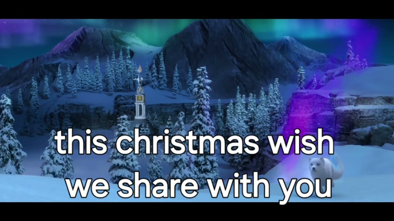 This christmas wish ( Norahs song ) lyric video