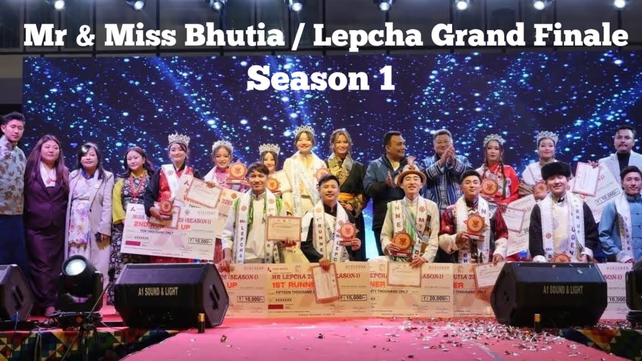 Grand Finale✨Mr&Miss Bhutia and Lepcha 2025 ✨Season 1 