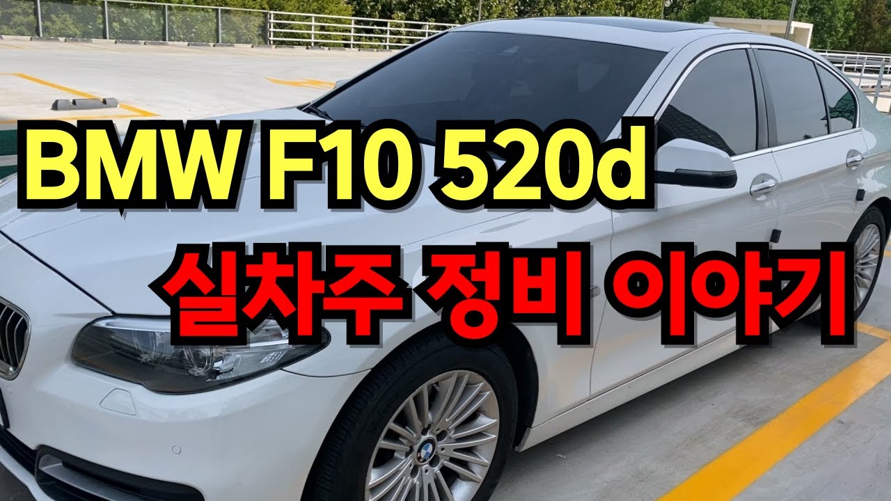 BMW F10 520d 1년반 운행 | 실차주 정비 이야기 (1)