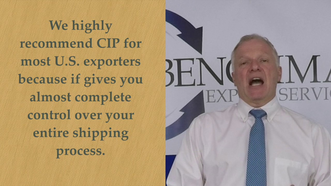 Benchmark Incoterms Web Series (CIP/CPT/CIF/CFR)