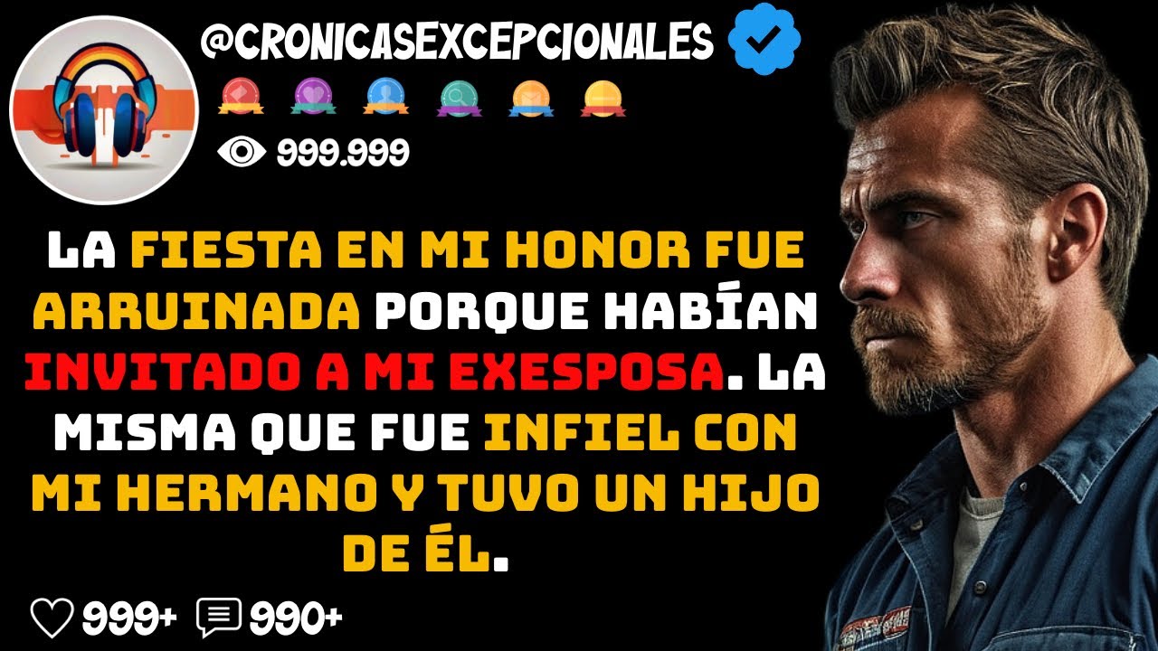 La Fiesta en mi Honor fue Arruinada Porque Habían invitado a mi exesposa. La misma que fue Infiel...