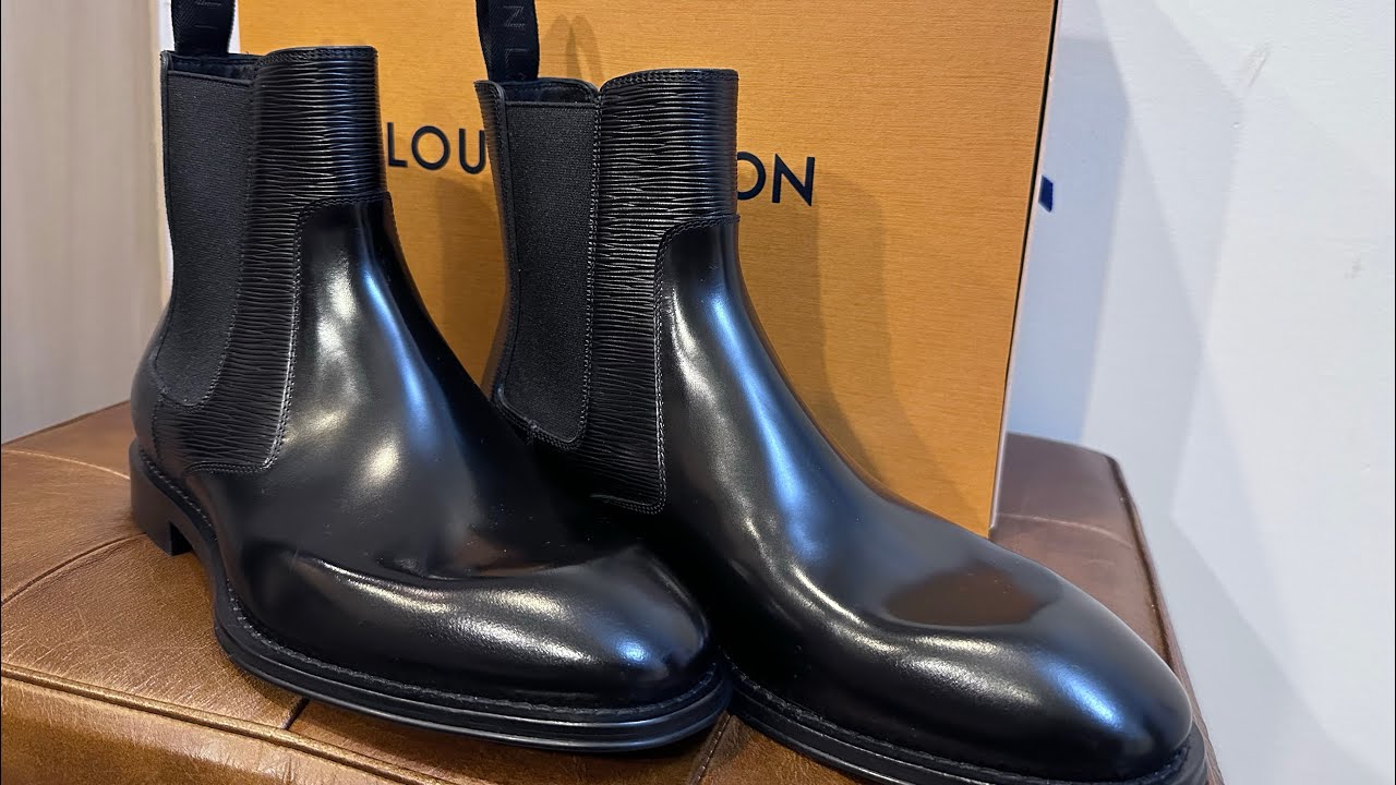 @louisvuitton  Kensington Chelsea Boots Unboxing and Initial Review #boots #louisvuitton #lv