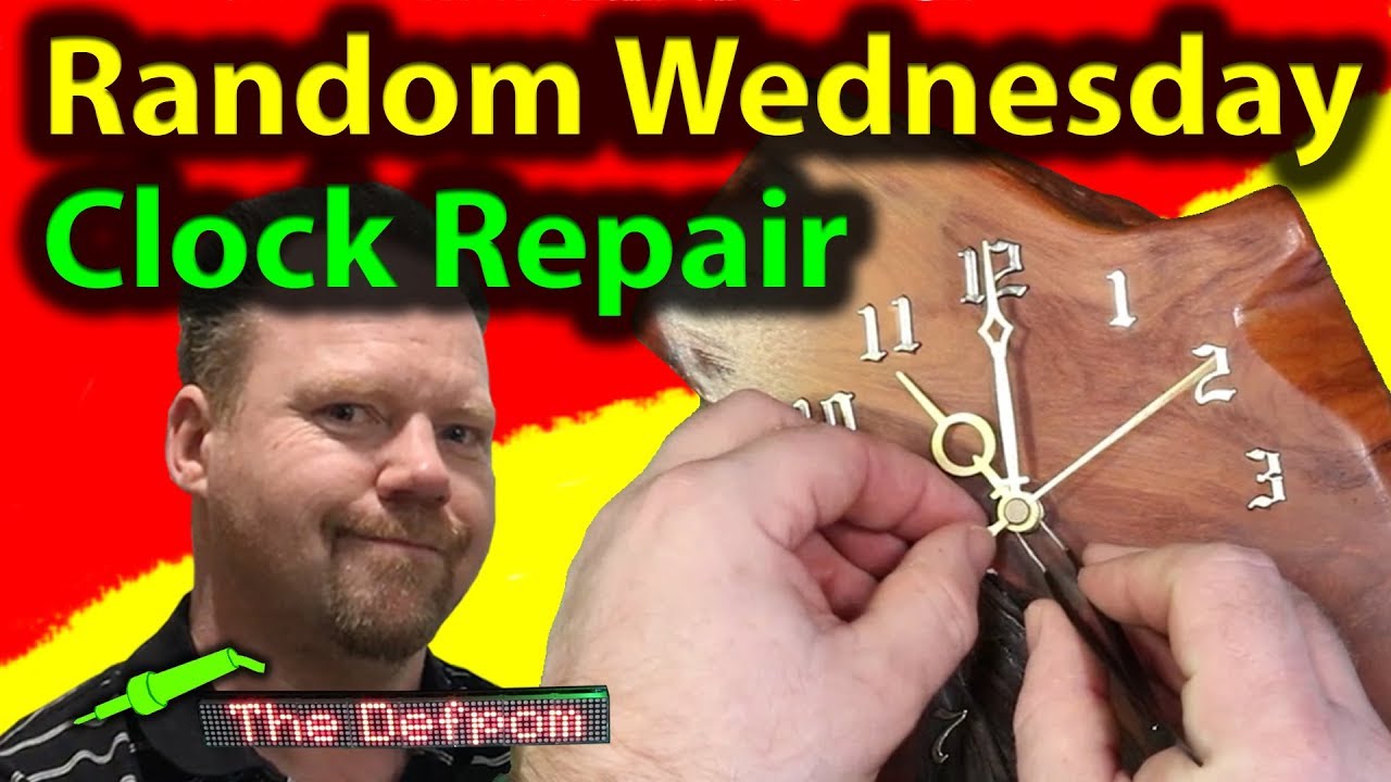 🔴 #532 How to Fix a Clock - How To Make A Wall Clock - DIY Wooden Wall Clock