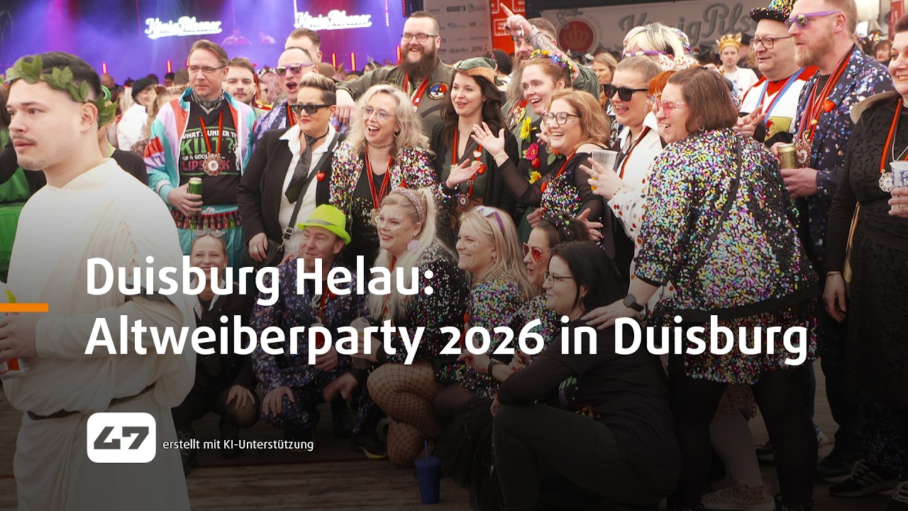 STUDIO 47 .live | DUISBURG HELAU: ALTWEIBERPARTY 2026 IN DUISBURG
