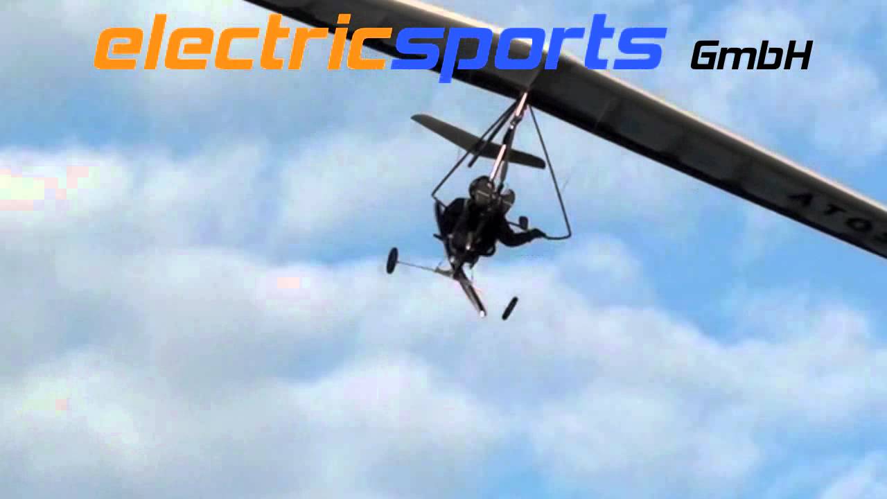 Electric Aircraft Fly Trike Glider Hanglider Deltaplano Volo Drachenfliegen DHV Atos VR 2012