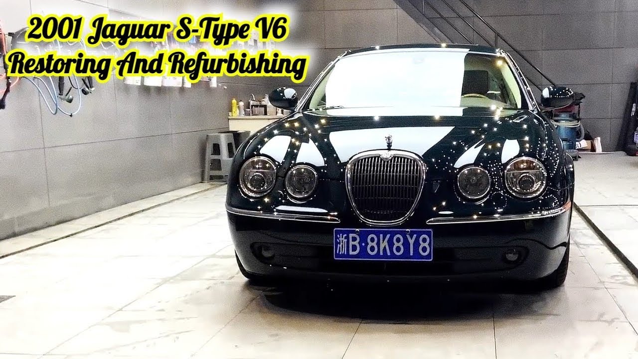 Restoring A Classic 2001 Jaguar S Type V6 Process For Around $10,000 In 30 Minutes Of Video