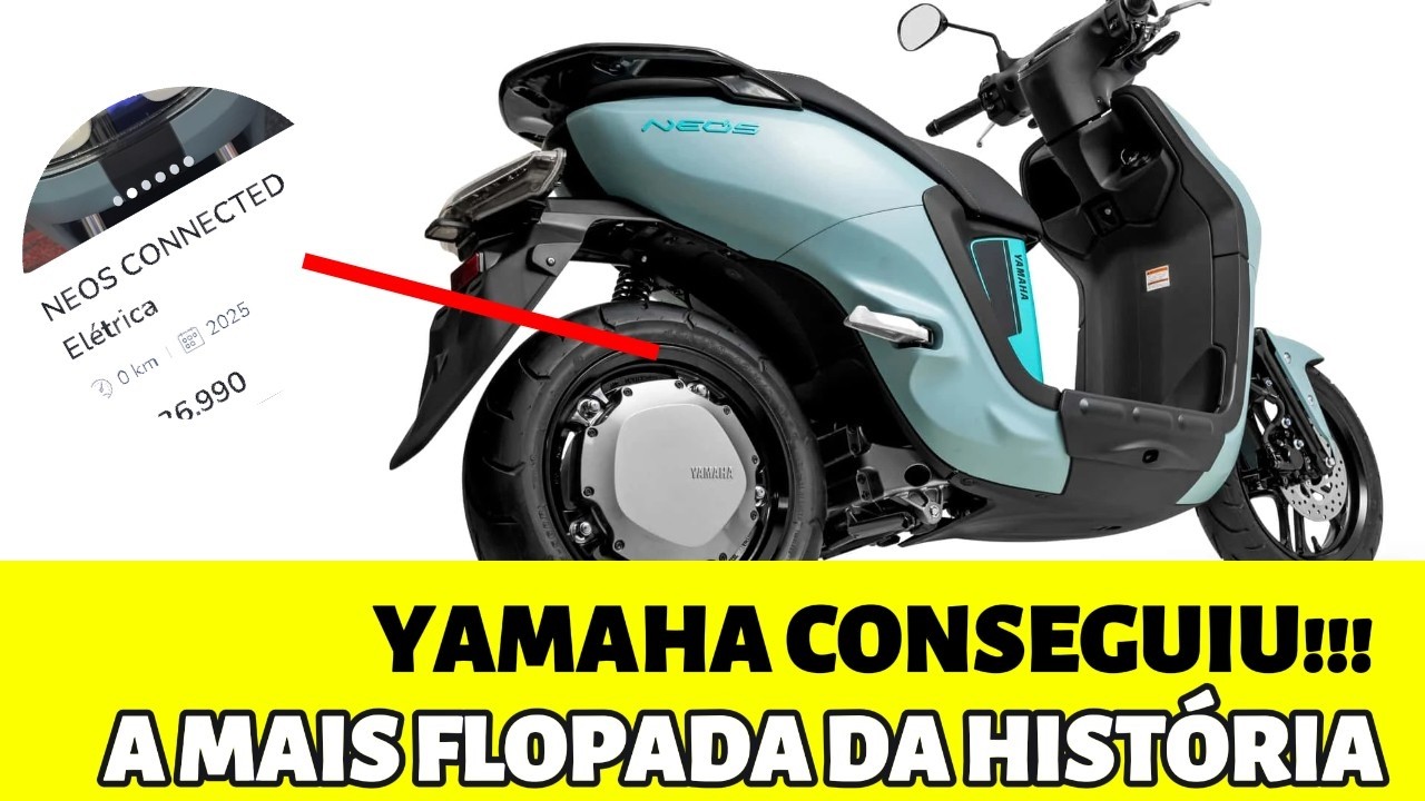 O Maior Fracasso da História da Yamaha!
