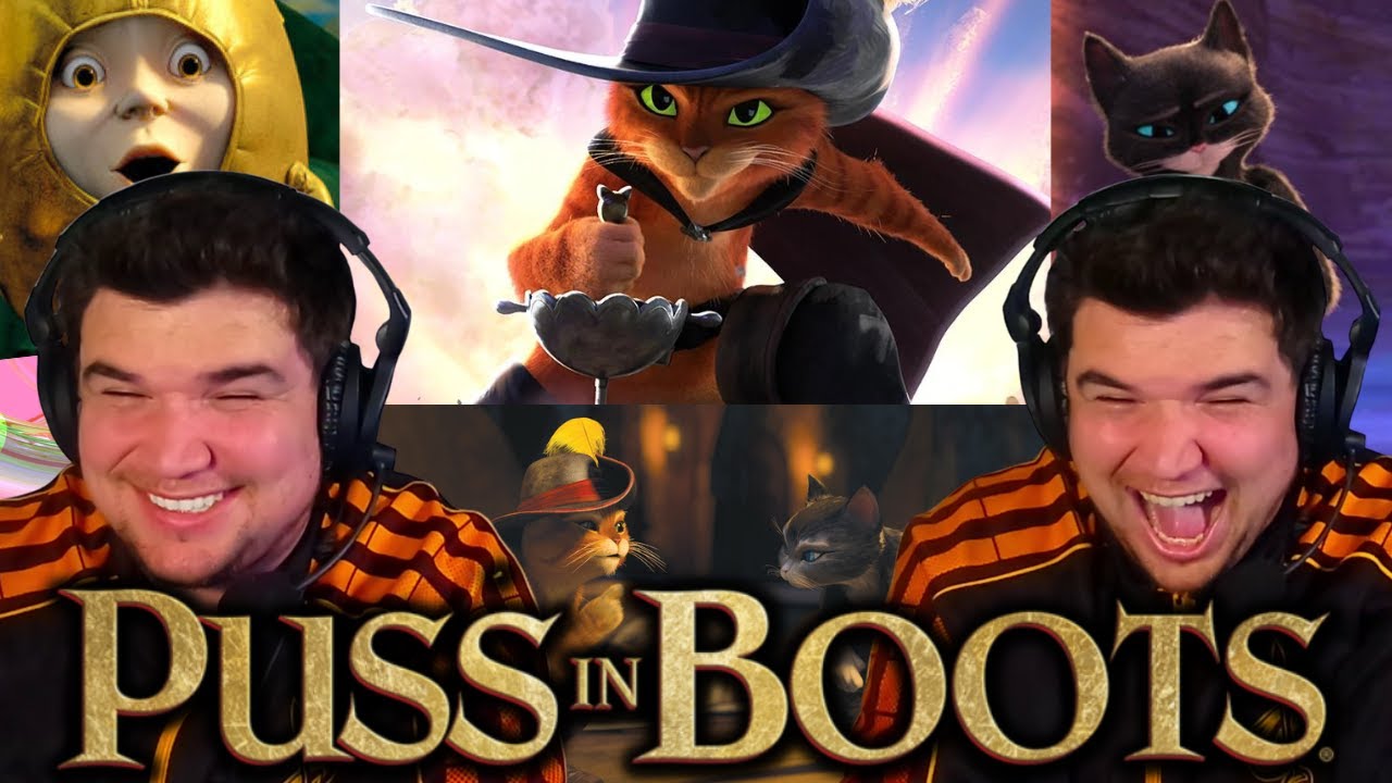 HAD ME IN STITCHES! Puss In Boots Reaction FIRST TIME WATCHING