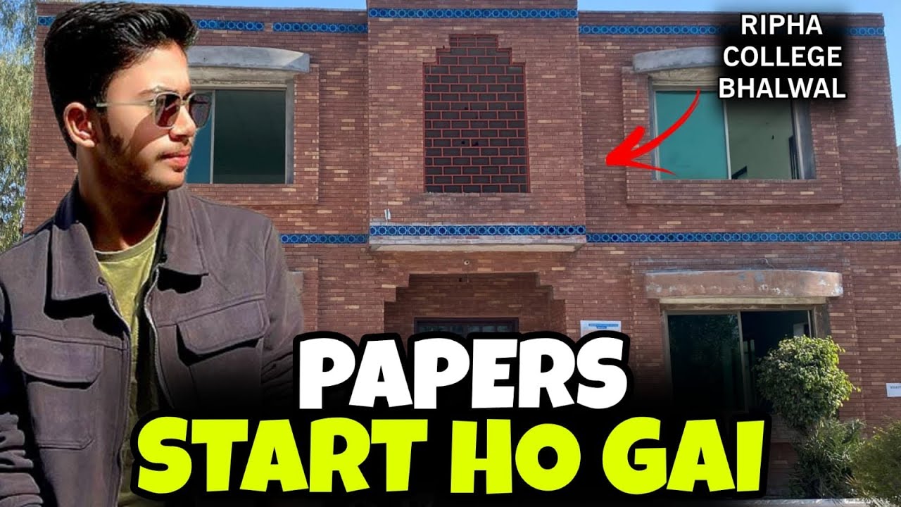3rd Year Kay Papers Start Hogaye| Paper Denay Bhalwal Gaye❤️|