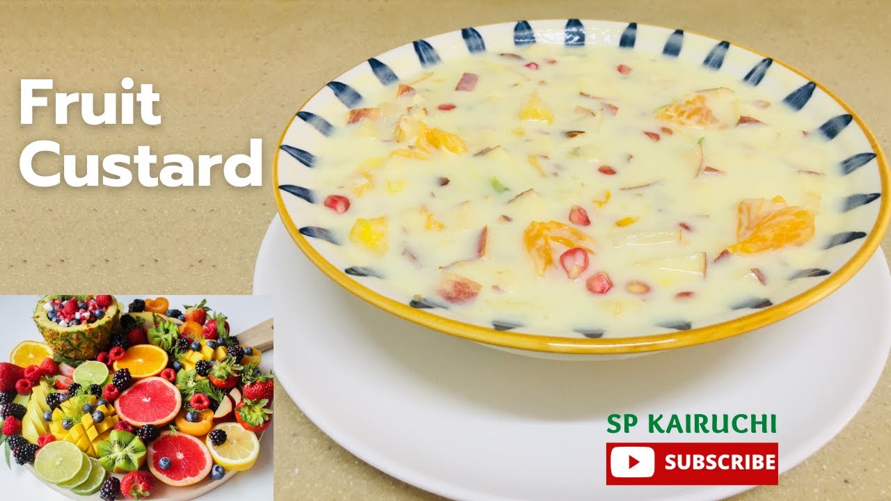 Fruit Custard | Mixed Fruit Custard | Summer Special | SP KaiRuchi | Simple and Easy Recipe