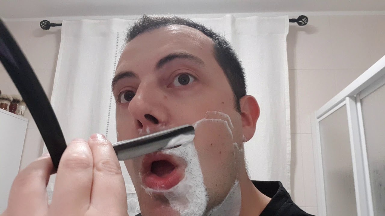 💈Straight Razor Shave💈 🇩🇪 Böker 5/8 Full Hollow🇩🇪