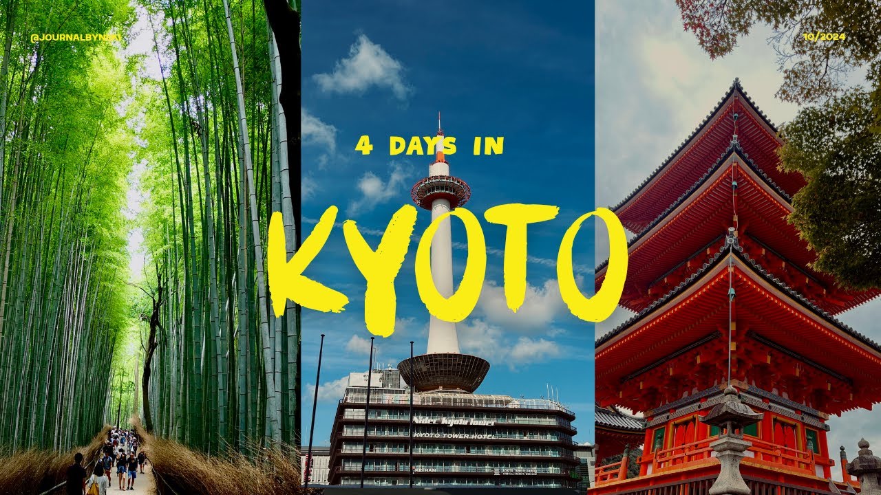 Kyoto Vlog | 4 Days Exploring Temples, Shrines & Scenic Trains 🇯🇵 (Kyoto, Nara, Uji)
