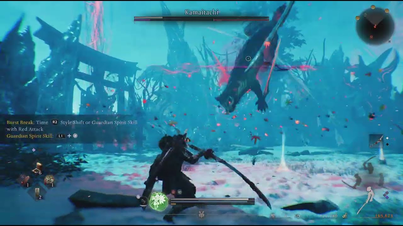 Nioh 3 Kamaitachi Formidable boss Fight in Crucible