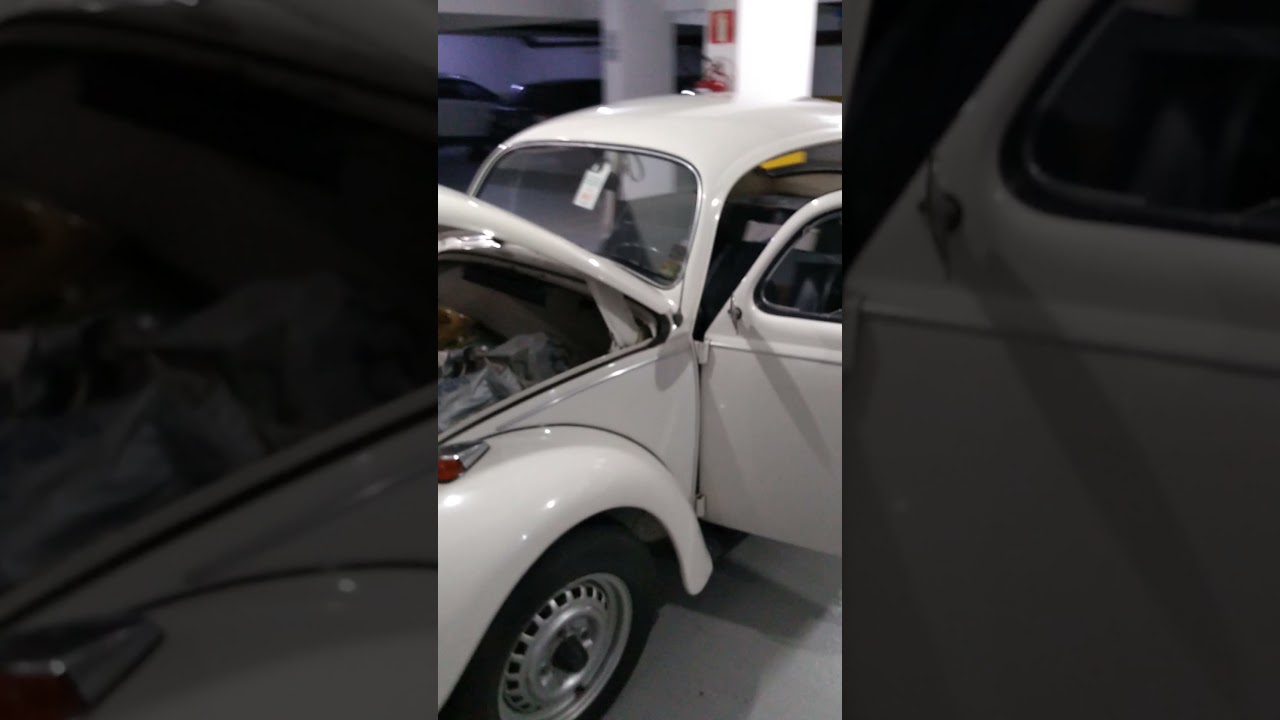 Fusca 1978 1300L monocrom&aacute;tico  100%original placa preta