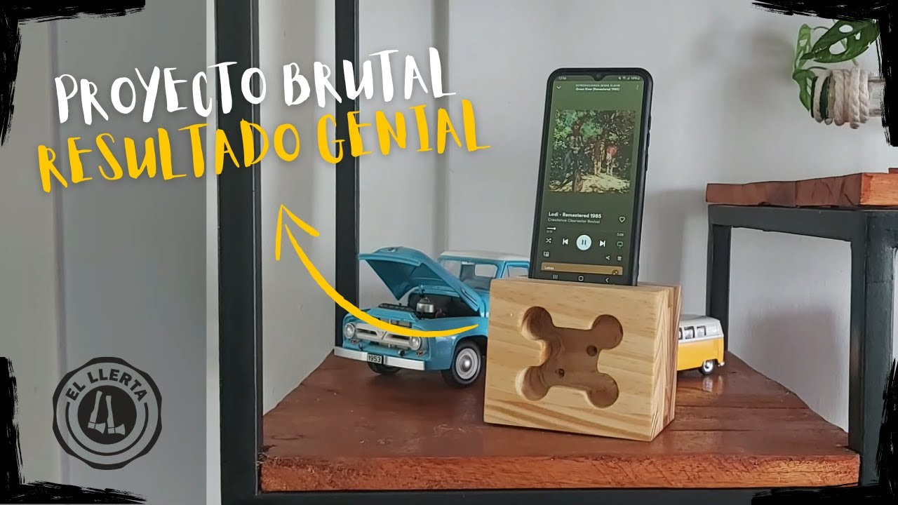 SORPRENDENTE los resultados. Te enseño COMO realizar esta GENIAL CAJA ACÚSTICA para tu celular.