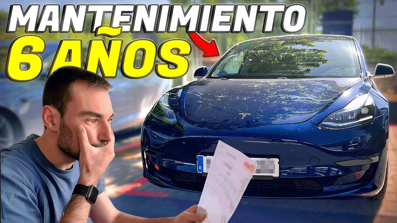 MANTENIMIENTO y COSTE a los 6 AÑOS en mi TESLA MODEL 3