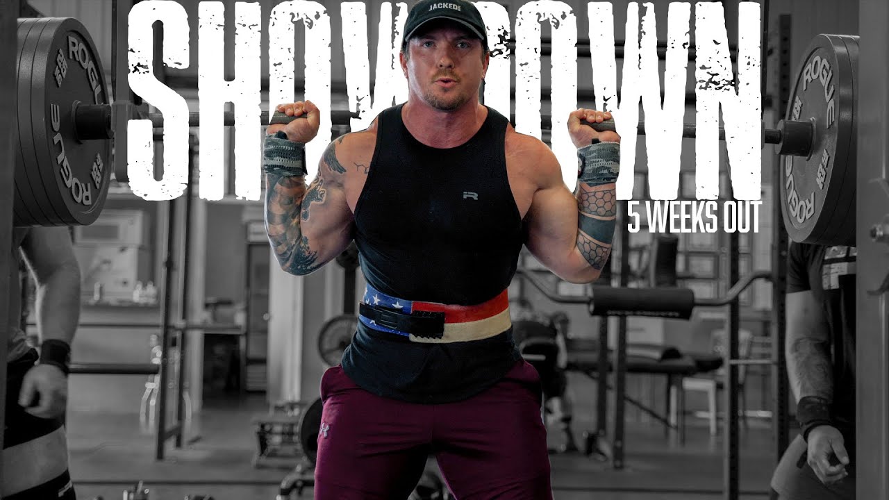 Road to the Showdown part 3. John Haack, Chad Penson, Andy Huang squat workout at Iron Mongers gym