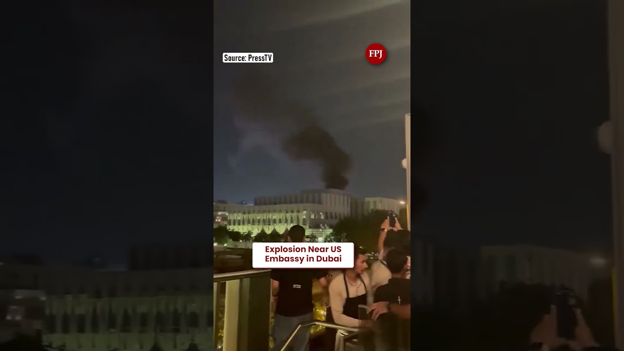 Explosion Reported Near U.S. Embassy in Dubai, UAE | Smoke Seen Rising