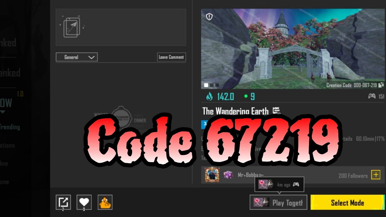 67219 wow bgmi | The Wandering Earth wow bgmi please like and subscribe to my channel