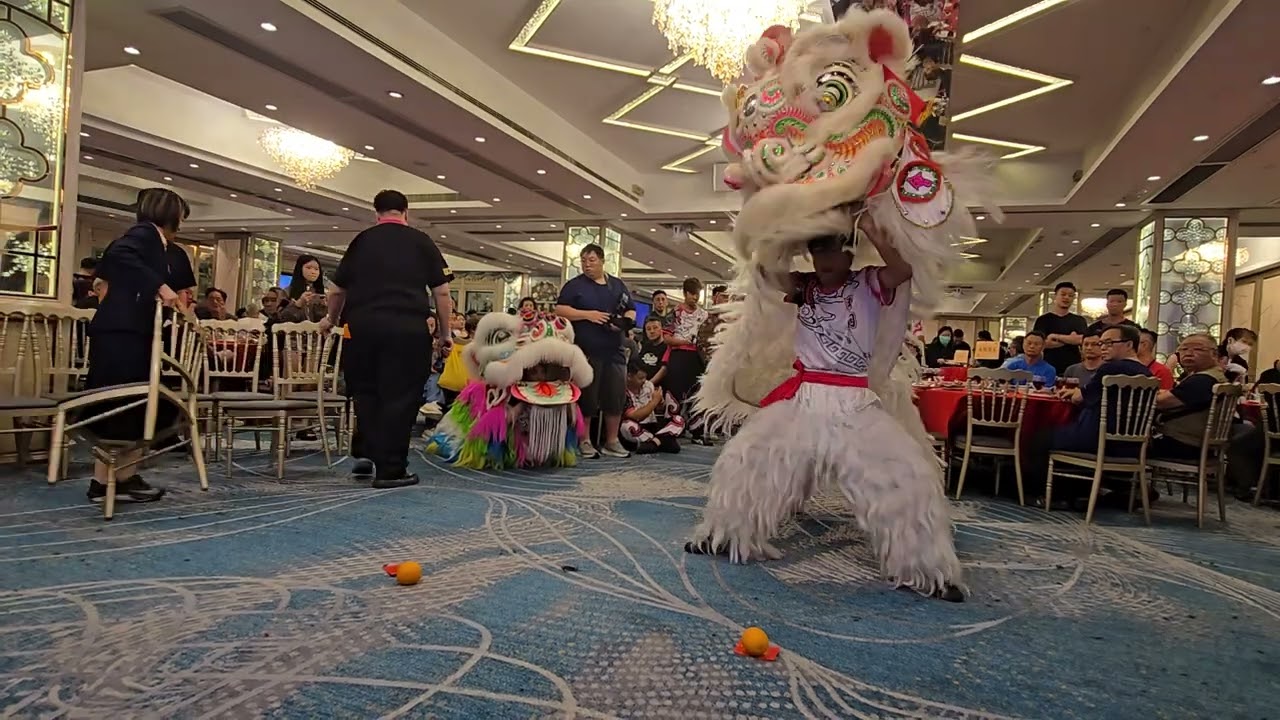2025彭舘啟義堂恭祝天后寶誕(晚宴)獅羽龍獅總會，老氏群英堂到賀