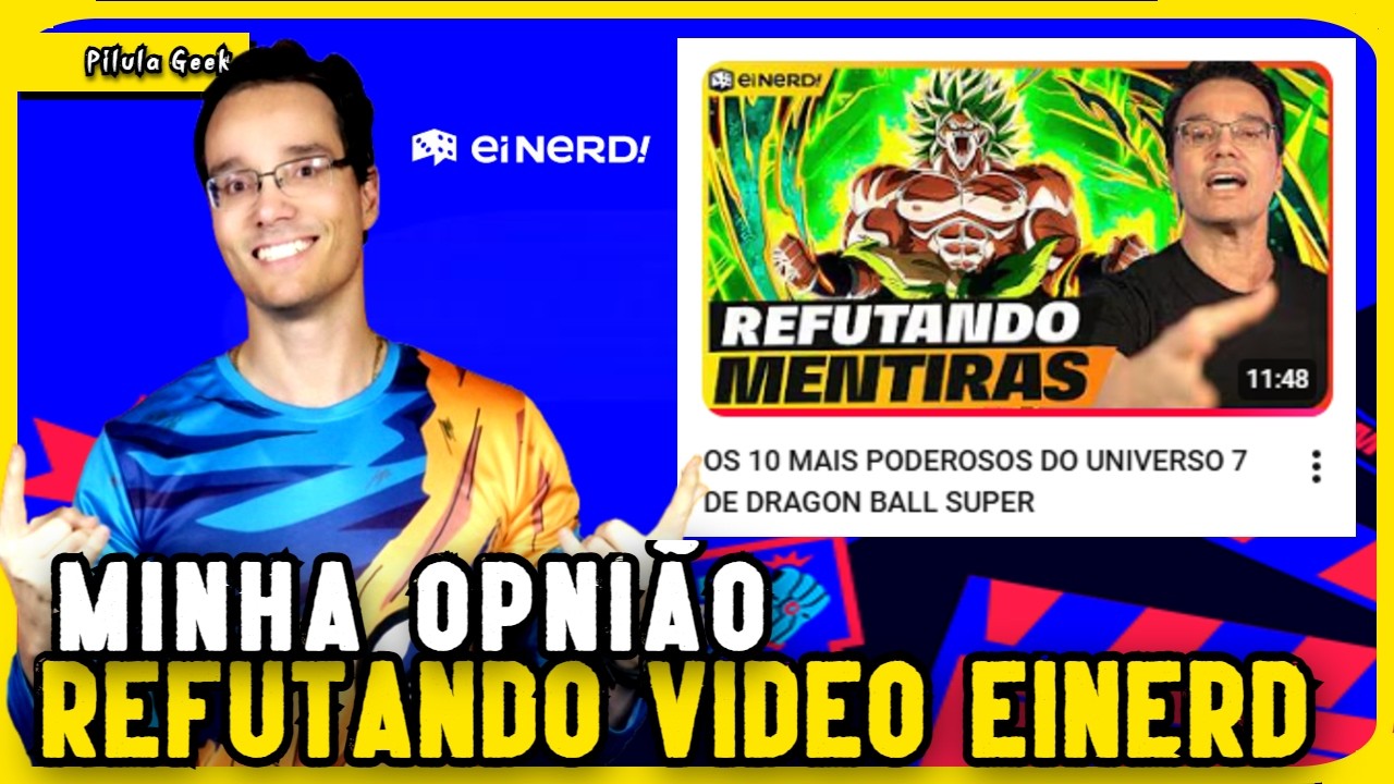 GOHAN É MAIS FORTE QUE GOKU? REFUTANDO O RANKING DO EINERD DOS MAIS FORTES DE DRAGON BALL SUPER!
