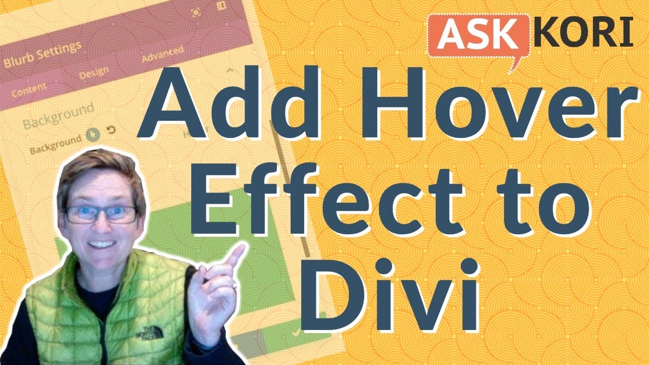 ✴ NEW ✴ WordPress Divi Theme Hover Effect - Simple Steps  😄