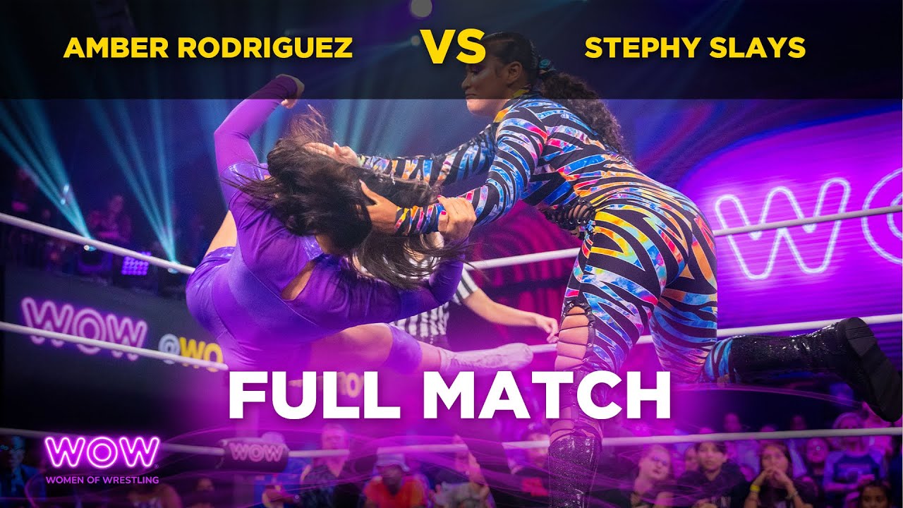 Amber Rodriguez vs Stephy Slays | WOW - Women Of Wrestling