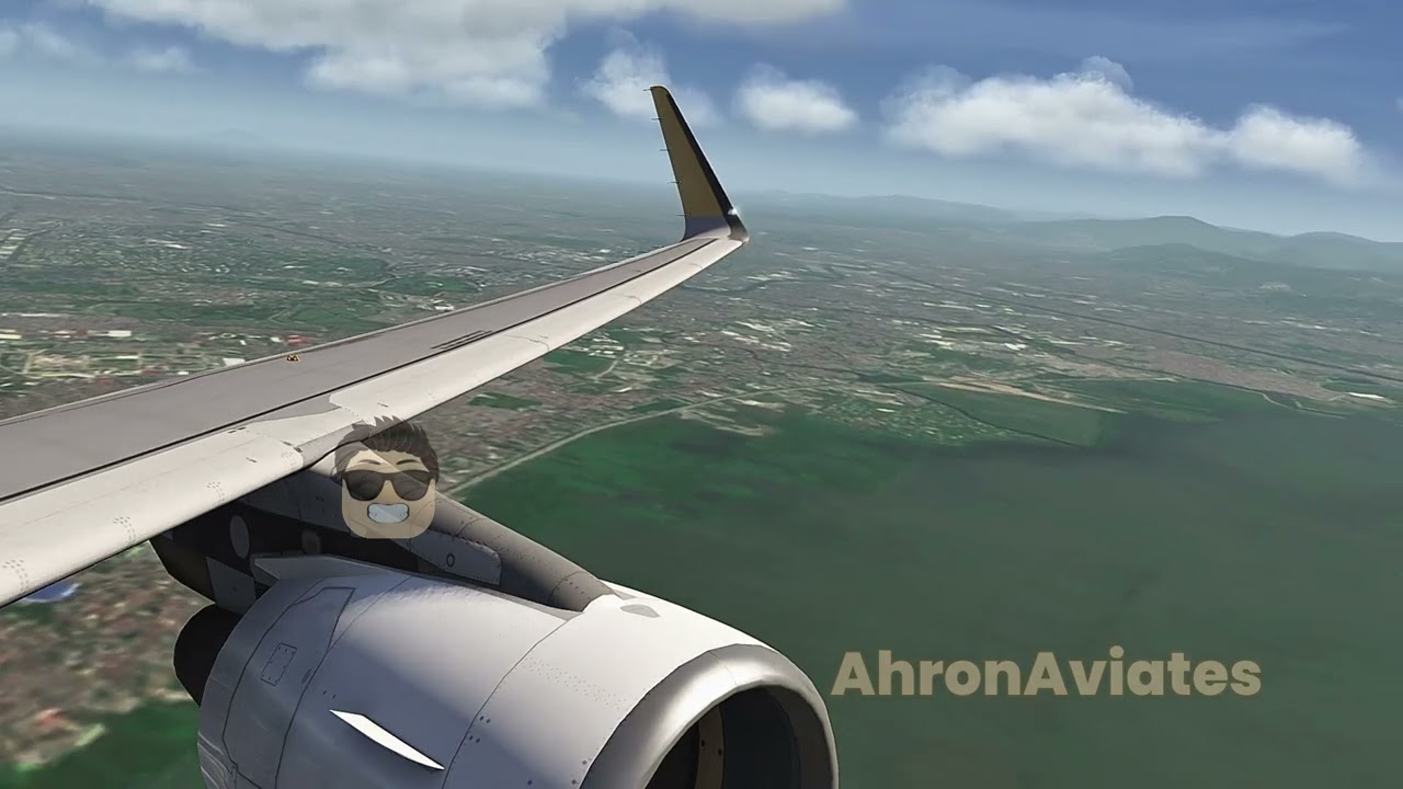 FULL FLIGHT: MNL ✈︎ CEB | Cebu Pacific A321NX (Wing View) in Aerofly FS Global