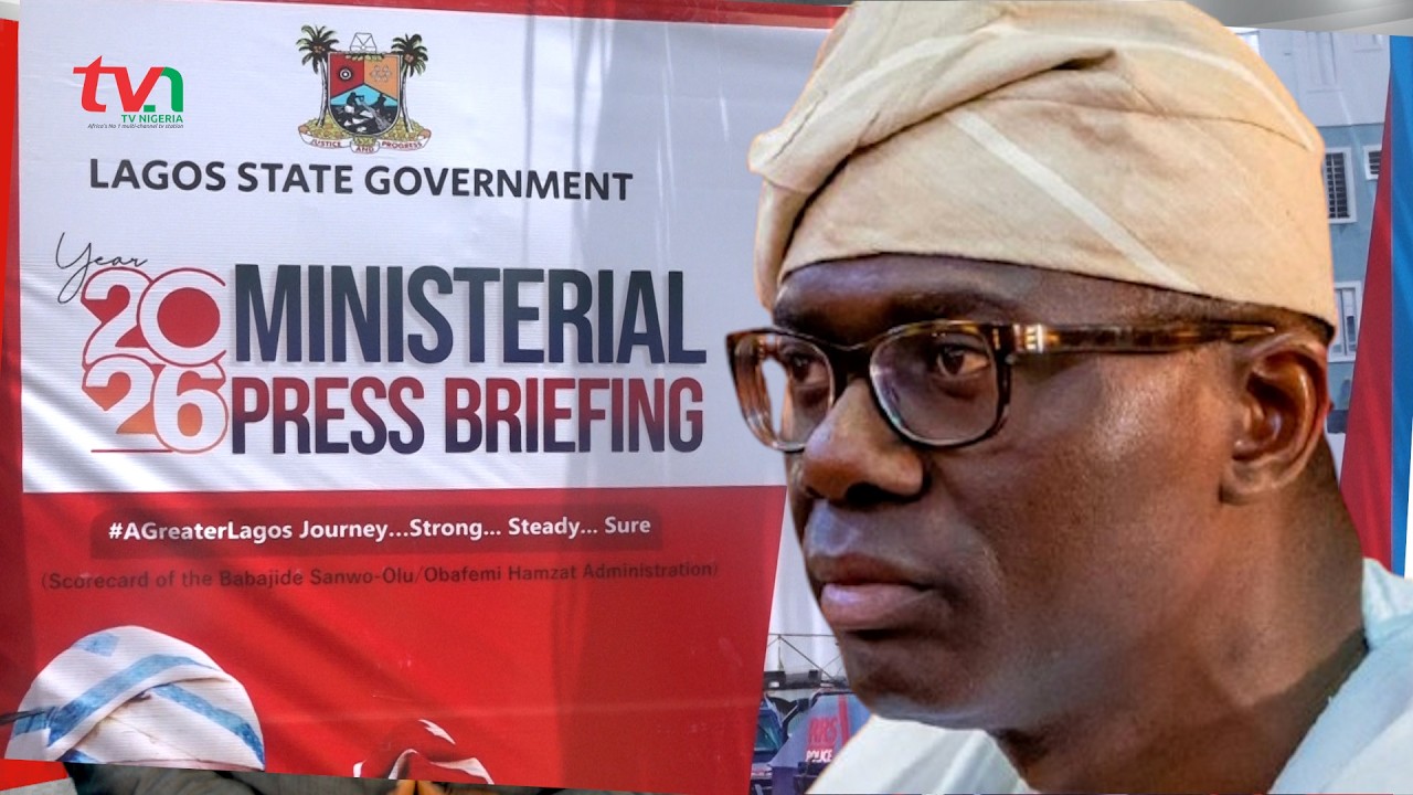 Lagos State 2026 Ministerial Press Briefing News Highlights on  Achievements of Governor Sanwo-olu