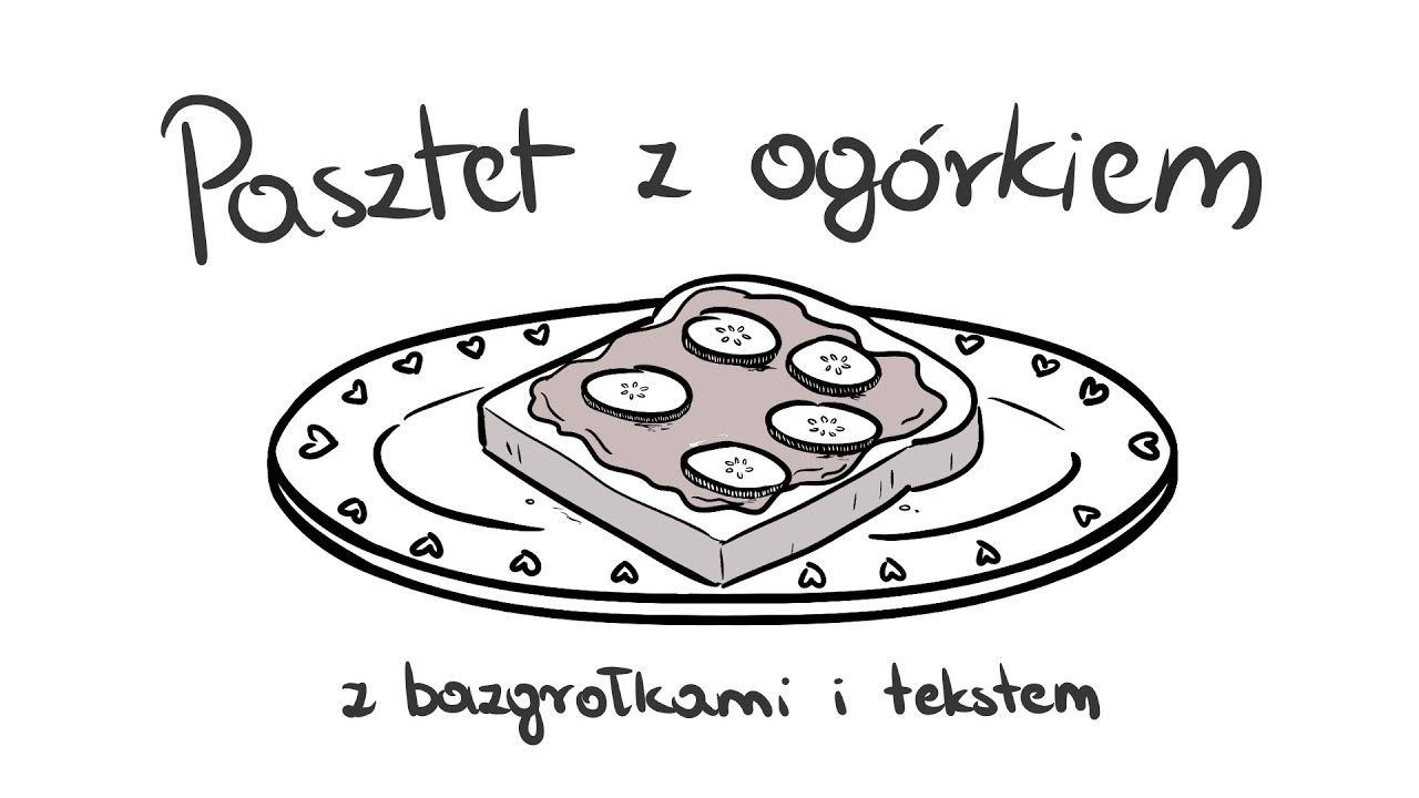 Pasztet z og&oacute;rkiem (piosenka ukulele z bazgrołkami i tekstem)