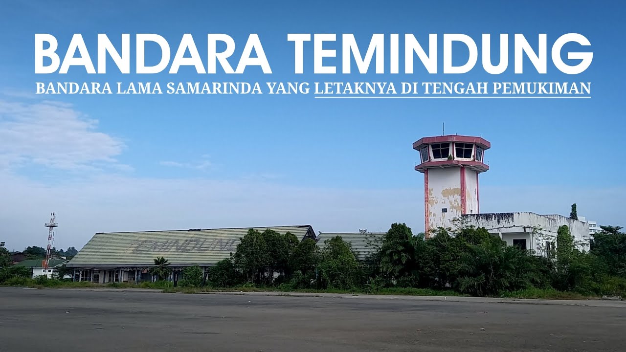 Sekarang jadi Tempat Jogging dan Bermain Anak || Bandara Temindung Samarinda