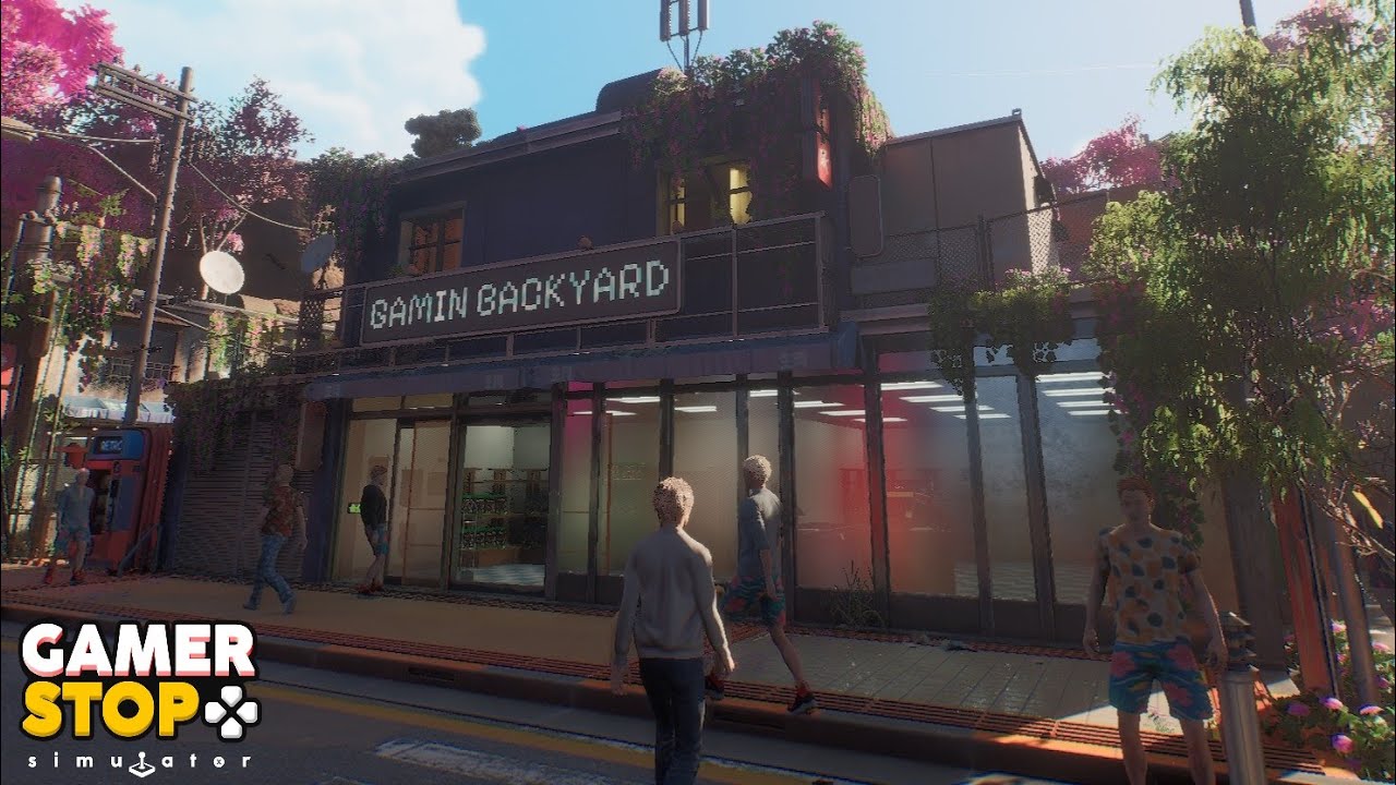 Our Visually Stunning Game Store Life Begins ~ Gamer Stop Simulator